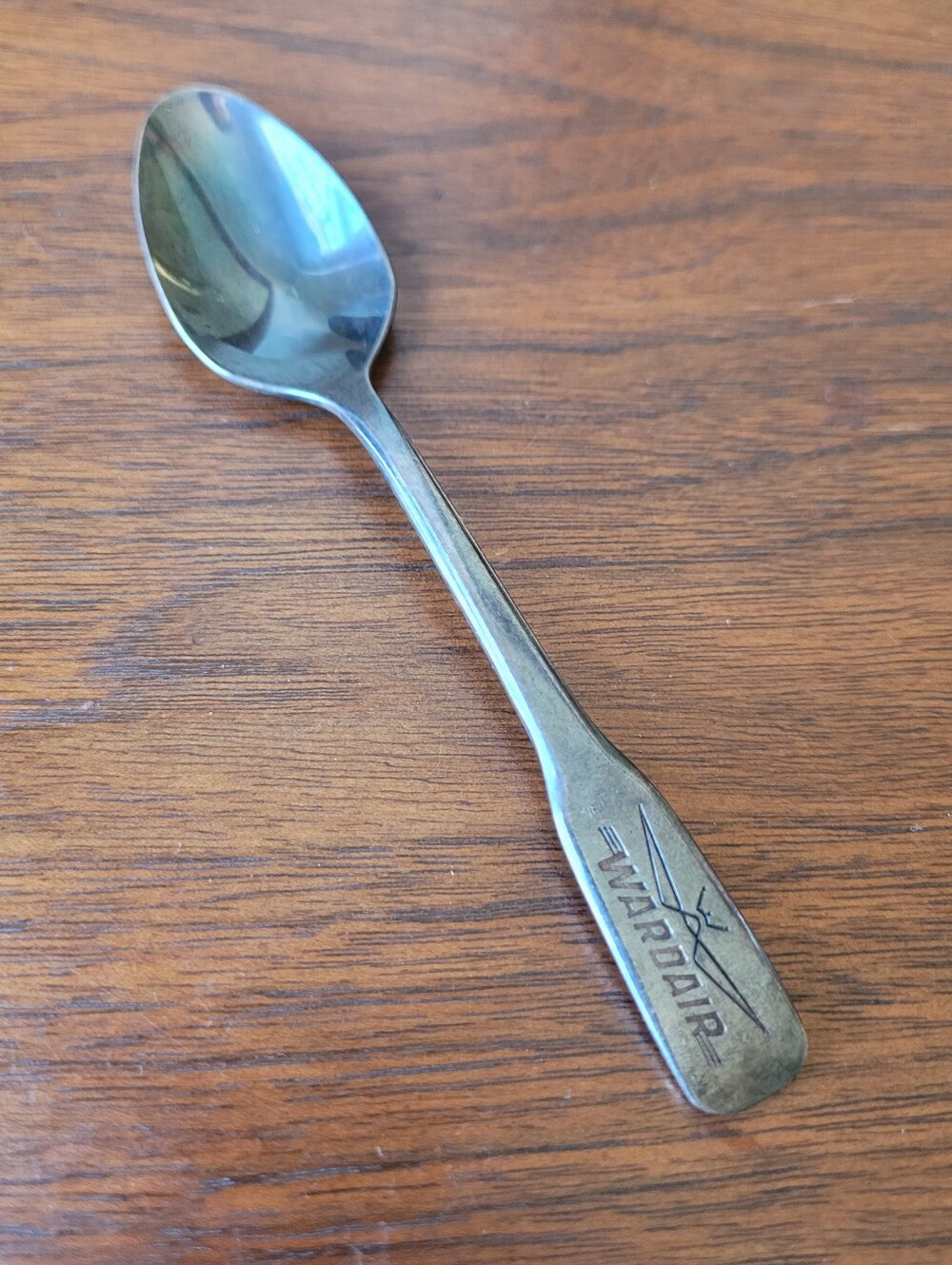 Vintage Silver-Plated Wardair Teaspoon